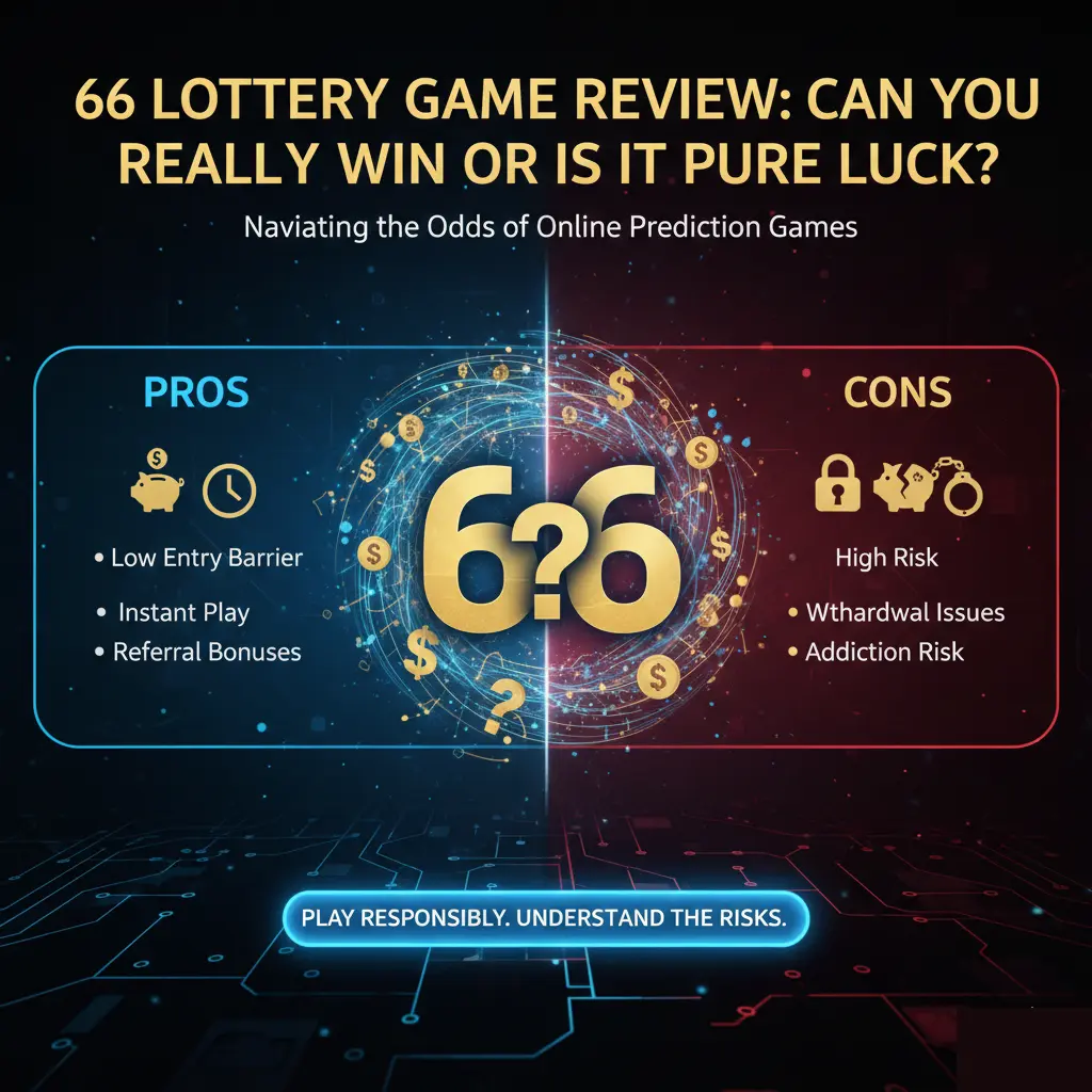 Review of the 66 lottery game, exploring the possibility of winning the lottery and its odds.